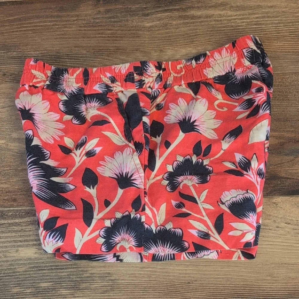J. Crew Floral High Waist Shorts 00